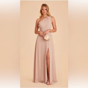 Brand new w/ Tags Birdy Grey Chiffon Taupe Kira Dress size Small!!